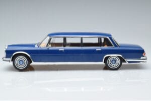 Mercedes S-Class 600 W100 LWB Pullman Mørkeblå MCG 1:18 MCG18189 Metal — billede 3 af 6