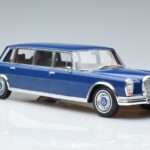 Mercedes S-Class 600 W100 LWB Pullman Mørkeblå MCG 1:18 MCG18189 Metal - image 4 of 6