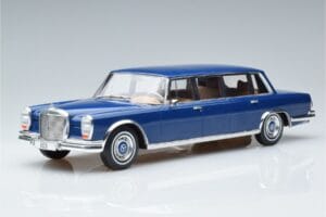 Mercedes S-Class 600 W100 LWB Pullman Mørkeblå MCG 1:18 MCG18189 Metal
