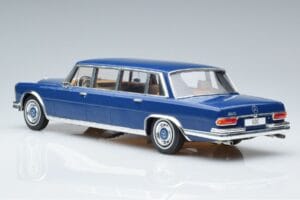 Mercedes S-Class 600 W100 LWB Pullman Mørkeblå MCG 1:18 MCG18189 Metal — billede 5 af 6