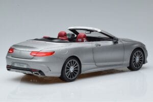 Mercedes S-Class A217 Cabriolet Grå Norev 1:18 B66960355 Metal — billede 3 af 8