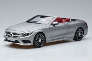 Mercedes S-Class A217 Cabriolet Grå Norev 1:18 B66960355 Metal