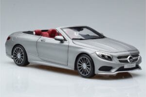 Mercedes S-Class A217 Cabriolet Grå Norev 1:18 B66960355 Metal — billede 6 af 8