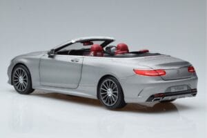 Mercedes S-Class A217 Cabriolet Grå Norev 1:18 B66960355 Metal — billede 7 af 8