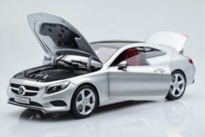 Mercedes S-Class W222 Iridium Sølv Norev 1:18 B66961242 Metal — billede 2 af 8