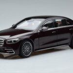 Mercedes S-Class W223 AMG Line Rød Norev 1:18