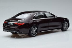 Mercedes S-Class W223 AMG Line Rød Norev 1:18 183804 Metal — billede 3 af 8