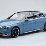 Mercedes S-Class W223 Vintage Blå Norev 1:18
