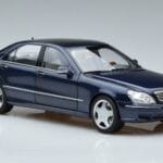 Mercedes S55 AMG W220 Blå Norev 1:18 183817 Metal - image 5 of 7