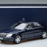 Mercedes S55 AMG W220 Blå Norev 1:18 183817 Metal - image 7 of 7