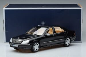 Mercedes S-Class W220 S55 AMG Begrænset Udgave Norev 1:18 183812 Metal — billede 7 af 7