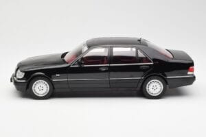 Mercedes S600 W140 Sort Norev 1:18 183722 Metal — billede 4 af 8