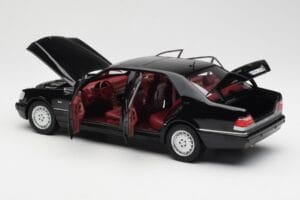Mercedes S600 W140 Sort Norev 1:18 183722 Metal — billede 5 af 8