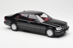 Mercedes S600 W140 Sort Norev 1:18 183722 Metal — billede 6 af 8