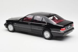 Mercedes S600 W140 Sort Norev 1:18 183722 Metal — billede 7 af 8
