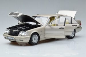 Mercedes S600 W140 Sølv Norev 1:18 183723 Metal — billede 2 af 7