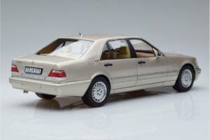 Mercedes S600 W140 Sølv Norev 1:18 183723 Metal — billede 3 af 7
