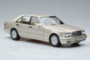 Mercedes S600 W140 Sølv Norev 1:18 183723 Metal — billede 5 af 7