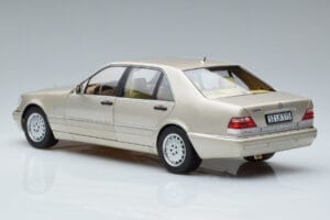 Mercedes S600 W140 Sølv Norev 1:18 183723 Metal — billede 6 af 7