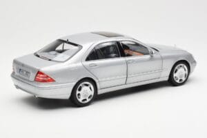 Mercedes S600 W220 Sølv Metallic Norev 1:18 183810 Metal — billede 3 af 8