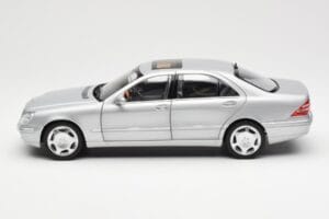 Mercedes S600 W220 Sølv Metallic Norev 1:18 183810 Metal — billede 4 af 8