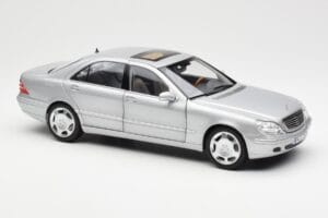 Mercedes S600 W220 Sølv Metallic Norev 1:18 183810 Metal — billede 6 af 8