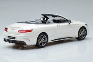 Mercedes AMG S63 A217 Cabriolet Diamond Hvid GT Spirit 1:18 B66965712 Resin — billede 2 af 6