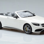 Mercedes AMG S63 A217 Cabriolet Diamond Hvid GT Spirit 1:18 - image 4 of 6