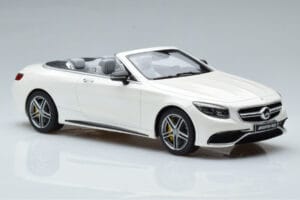 Mercedes AMG S63 A217 Cabriolet Diamond Hvid GT Spirit 1:18 B66965712 Resin — billede 4 af 6