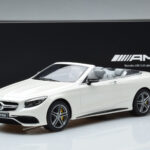 Mercedes AMG S63 A217 Cabriolet Diamond Hvid GT Spirit 1:18 - image 6 of 6