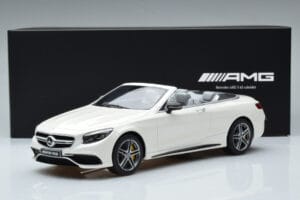 Mercedes AMG S63 A217 Cabriolet Diamond Hvid GT Spirit 1:18 B66965712 Resin — billede 6 af 6