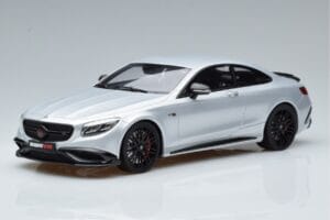 Mercedes AMG S63 Brabus 850 W222 Sølv Special Edition GT Spirit 1:18 ZM073 Resin