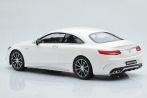 Mercedes AMG S63 C217 Coupe Hvid GT Spirit 1:18 B66960372 Resin — billede 5 af 6