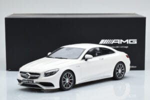 Mercedes AMG S63 C217 Coupe Hvid GT Spirit 1:18 B66960372 Resin — billede 6 af 6