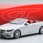 Mercedes AMG S65 A217 Cabriolet Sølv GT Spirit 1:18 - image 6 of 6