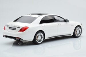 Mercedes AMG S65 W222 Hvid GT Spirit 1:18 B66960371 Resin — billede 2 af 8
