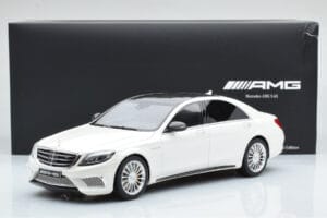 Mercedes AMG S65 W222 Hvid GT Spirit 1:18 B66960371 Resin — billede 8 af 8