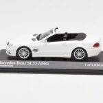 Mercedes SL 55 AMG R230 Hvid Minichamps 1:43