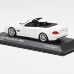 Mercedes SL 55 AMG R230 Hvid Minichamps 1:43 - image 3 of 4