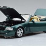 Mercedes SL500 R129 Grøn Metallic Norev 1:18 183753 Metal - image 2 of 8
