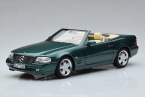Mercedes SL500 R129 Grøn Metallic Norev 1:18 183753 Metal