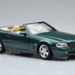 Mercedes SL500 R129 Grøn Metallic Norev 1:18 183753 Metal - image 6 of 8