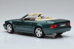 Mercedes SL500 R129 Grøn Metallic Norev 1:18 183753 Metal — billede 7 af 8