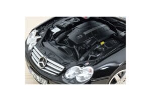 Mercedes SL500 R230 Sort Norev 1:18 183840 Metal — billede 7 af 8