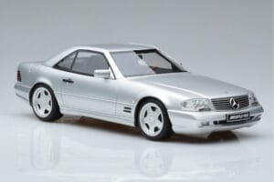 Mercedes SL 73 AMG R129 Brilliant Sølv Otto 1:18 OT240 Resin — billede 4 af 6