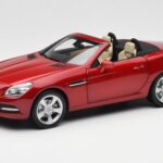 Mercedes SLK R172 Designo Zircon Rød Minichamps 1:18 B66960513
