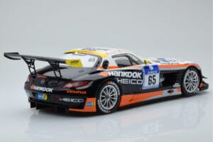 Mercedes SLS AMG GT3 Hankook Team Heico #65 T. Heyer / B. Schneider / M. Arnold / G. Margaritis 24 Hours of Nurburgring 2012  — billede 2 af 6