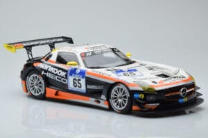 Mercedes SLS AMG GT3 Hankook Team Heico #65 T. Heyer / B. Schneider / M. Arnold / G. Margaritis 24 Hours of Nurburgring 2012  — billede 4 af 6