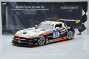 Mercedes SLS AMG GT3 Hankook Team Heico #65 T. Heyer / B. Schneider / M. Arnold / G. Margaritis 24 Hours of Nurburgring 2012  — billede 6 af 6