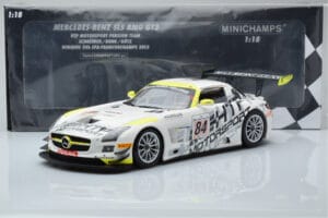 Mercedes SLS AMG GT3 HTP Motorsport Persson #84 B. Schneider / M. Buhk / M. Gotz Winners 24 Hours of Spa-Francorchamps 2013 M — billede 6 af 6